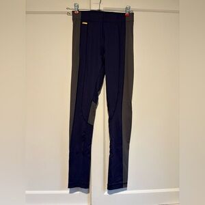 Women’s Lolë Navy and Grey Leggings